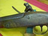 #2472British (?) Large Flintlock military pistol, 9” barrel- 7 of 14