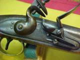 #2472British (?) Large Flintlock military pistol, 9” barrel- 3 of 14