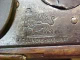 #2471 Belgian “V.Gulikers-Maquinay Liege” marked large military percussion pistol - 7 of 15