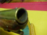 #2470 British Flintlock military size brass barreled Gentlemans or Officers Pistol - 7 of 14