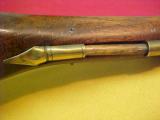 #2470 British Flintlock military size brass barreled Gentlemans or Officers Pistol - 14 of 14