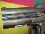 #2163 Remington “Double Derringer, Type III, 41RF w/Fine bores - 6 of 12
