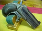 #2163 Remington “Double Derringer, Type III, 41RF w/Fine bores - 1 of 12