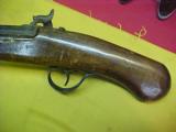 #2475 Unmarked Percussion 50cal back-action lock “handgun?” with a 16” barrel - 5 of 7