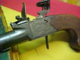 #3844 British Flintlock “Muff Pistol” (or Pocket Pistol), boxlock action - 6 of 9