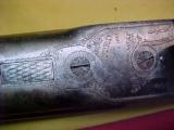 #4833 Colt 1883 Double Barrel Hammerless Shotgun, factory engraved. - 6 of 17