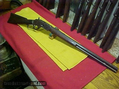 #4812 Winchester 1873 OBFMCB early Third Model 44WCF, 118XXX range (1883 mfgr).