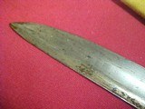 #0848
British (I think!!) mid-1800s sword with scabbard, U.S. markings - 12 of 15