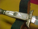 #0951 James Westa – Sheffield Spearpoint small belt knife or garter knife - 9 of 14