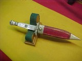 #0951 James Westa – Sheffield Spearpoint small belt knife or garter knife - 1 of 14