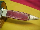#0951 James Westa – Sheffield Spearpoint small belt knife or garter knife - 4 of 14