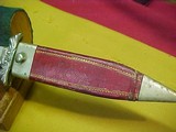 #0951 James Westa – Sheffield Spearpoint small belt knife or garter knife - 2 of 14