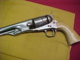#4846 Colt 1860 Army revolver, 8”x44-percussion, 167XXX (1866), CASED Civilian model - 6 of 24