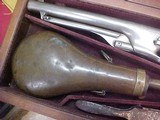 #4846 Colt 1860 Army revolver, 8”x44-percussion, 167XXX (1866), CASED Civilian model - 3 of 24