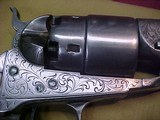 #4846 Colt 1860 Army revolver, 8”x44-percussion, 167XXX (1866), CASED Civilian model - 20 of 24