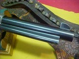 #5007 ColtS/A, 5-1/2”x45COLT, matched pair with a super scarce double skirted holster rig - 10 of 25