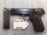 Colt 1903 Model M 32 acp Type 3 Pocket Hammerless - 11 of 11