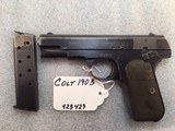 Colt 1903 Model M 32 acp Type 3 Pocket Hammerless - 2 of 11