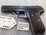 Colt 1903 Model M 32 acp. Early and Rare Type 1 Pocket Hammerless - 2 of 15