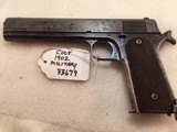 Colt 1902 Military 38 acp / 38 auto pistol serial 33679 - 2 of 15
