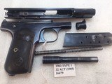 Colt 1903 Model M 32 acp. Early and Rare Type 1 Pocket Hammerless - 3 of 15