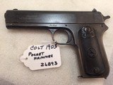 Colt 1903 38 acp Pocket Hammer - 14 of 15
