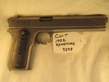 COLT Model 1902 Sporting 38 acp Early Auto - 2 of 15