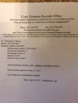 WINCHESTER Model 189022 long rifle. Slide Pump rifle - 14 of 15