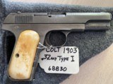 Colt Pocket Hammerless Type 1
Model M 32acp with Ivory Grips - 2 of 11