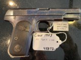 Colt 1903 Pocket Hammerless 32 acp NICE Type 1 - 6 of 12