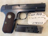 Colt 1903 Pocket Hammerless
32acp Type 3 in great shape - 5 of 11