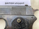 COLT Model 1903 Pocket Hammer 38 auto British marked - 3 of 13