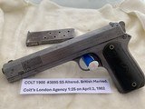 COLT Model 1900 38 auto BRITISH Shipped mfg'd 1902 - 9 of 12