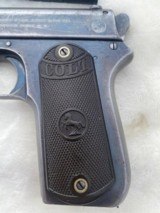 COLT 1902 38 acp auto rare and NICE Original Sporting model - 10 of 15