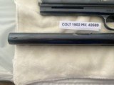 COLT 1902 MILITARY 38 acp auto Original Very Nice - 12 of 14