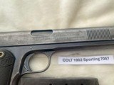 COLT 1902 SPORTING 38 acp auto matching - 6 of 15