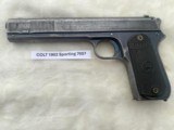COLT 1902 SPORTING 38 acp auto matching - 2 of 15