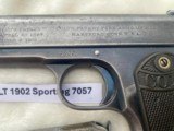 COLT 1902 SPORTING 38 acp auto matching - 7 of 15