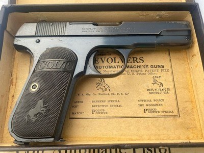 Colt 1903 Model M 32 acp Type lll w/ box