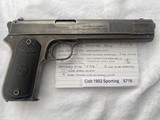 Colt 1902 Sporting 38 acp matching - 2 of 11