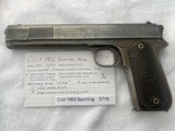 Colt 1902 Sporting 38 acp matching