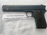 COLT 1900 38 auto sn# 3703 Matching with Letter - 2 of 11