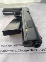 COLT 1900 38 auto sn# 3703 Matching with Letter - 11 of 11