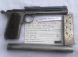 COLT 1902 SPORTING 38 auto from 1903 - 3 of 12 COLT 1902 SPORTING 38 auto from 1903 - 3 of 12