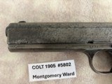 COLT 1905 45 acp. RarePre 1911 - 3 of 13