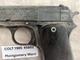 COLT 1905 45 acp. RarePre 1911 - 4 of 13