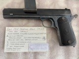 COLT 1902 Sporting Pistol 38 auto 1 of 6900