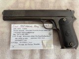 COLT 1902 Sporting pistol 38 acp # 6687