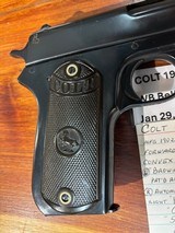 COLT 1900 38 automatic pistol mfg 1902 - Image 5 of 14