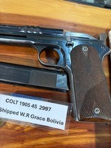 COLT 1905 45 auto pre 1911 NICE - Image 9 of 12